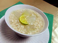 冬瓜の冷やしスープ