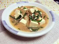 マーボー明太豆腐