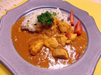 時短で本格チキントマトカレー