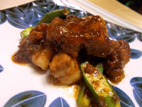豚肉のキウイ煮