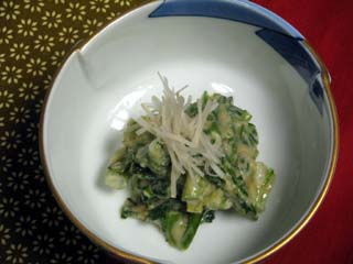 春菊のくるみあえ