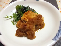 鶏肉ステーキ〜玉ねぎソース〜