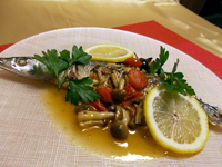 サンマのイタリアン風