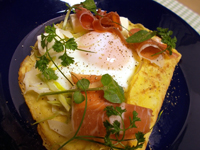 春キャベツのガレット