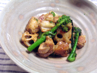 鶏のゆずこしょう焼き