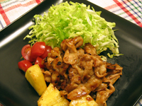 トンとんしょうが焼き