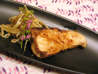 ぶりの変わり照り焼き