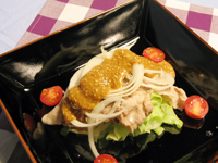 豚肉とキャベツのしゃぶしゃぶ