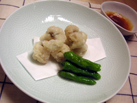ハモの唐揚げ
