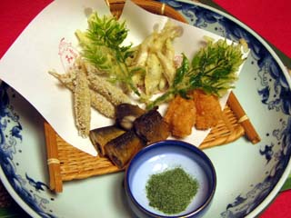 小鮎の天ぷら