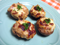 しいたけのツナしば詰め