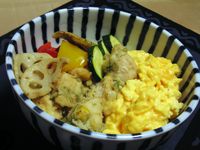 ぼくとお母さんの親子丼