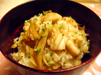 イカの混ぜご飯