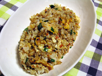 塩辛チャーハン